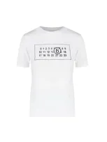 Mm6 Maison Margiela T-shirts And Polos In White