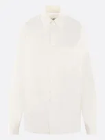 Mm6 Maison Margiela Shirts In White