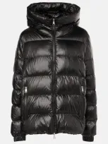 Moncler Biron Short Down Jacket In Black