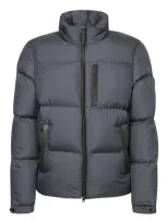 Moncler Jackets In Blue