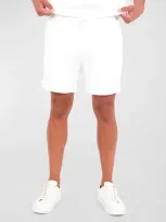 Monfrere Men's Bond Cotton-blend Shorts In Blanc