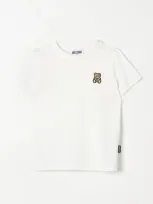 Moschino T-shirt  Kids Color White In Weiss