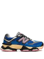 New Balance 9060 Sneakers Bue Oasis / Real Pink / Washed Amber In Multicolor