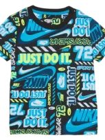 Nike Kids' Boys   Cool After School T-shirt In Black/multi