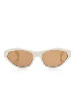 Off-white Eyewear Kent Sunglasses In Brown