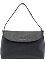 Orciani Nana Shoulder Bag In Black