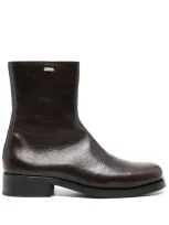 Our Legacy Camion Boot Shoes In Deep Americano Leather