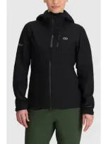 Outdoor Research Aspire Ii Gore-tex® Waterproof Jacket In Black