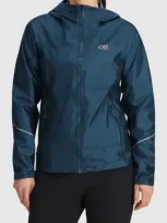 Outdoor Research Helium Rain Ultralight Jacket In Harbor