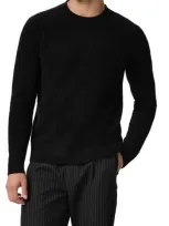 Paige Vick Wool Sweater In Black