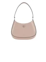 Prada Cleo Shoulder Bag In Beige