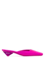 Prada Slippers-41 Nd  Female In Pink