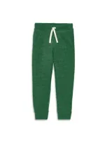 Primary Cozy Fleece Jogger In Heather Evergreen