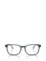 Ray Ban Ray-ban Eyeglasses In Blue On Transparent Blue