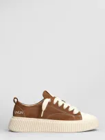 Rhun Sneakers In Leather Color