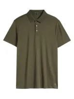 Robert Barakett Georgia Pima Cotton Polo In Olive