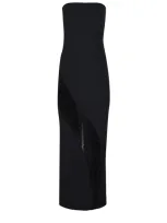 Rotate Birger Christensen Dress Rotate Made Of Jersey In Black