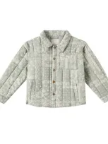 Rylee + Cru Kids' Nashville Bandana Linen And Cotton Jacket In Laurel