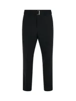 Sacai Belt Suiting Pants In Black