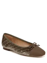 Sam Edelman Marilyn Cap Toe Ballet Flat In Grey