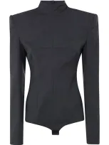 Sportmax Judas Turtle Neck Clothing In Grey