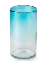 St. Frank Glass Highball In Turquoise