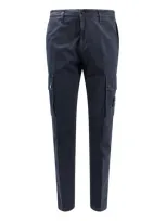 Stone Island Cargo Pants In Blue