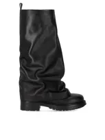 Strategia Black Gaiter Boot