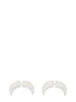 Swarovski Luna Stud Earrings In White