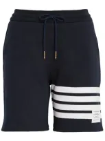 Thom Browne 4-bar Shorts In Navy