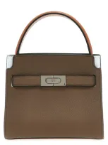 Tory Burch Lee Radziwill Petite Tote Bag In Wild Mushroom