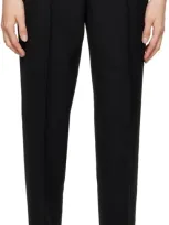 Totême Low-waist Tailored Trousers In Black