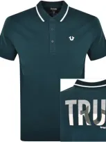 True Religion Tr Polo T Shirt Green