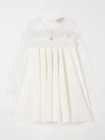 Twinset Dress  Kids Color White In Weiss