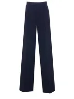 Twinset Twin-set Trousers In Blue