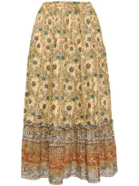 Ulla Johnson Paige Skirt In Yellow