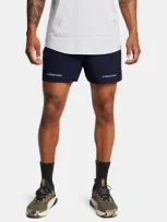 Under Armour Men's Project Rock Ultimate 5" Training Shorts Midnight Navy In Black