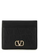 Valentino Garavani Wallets In Black