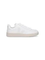 Veja V-12 Sneakers In White Leather