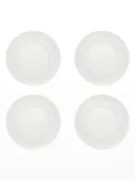 Vista Alegre Ornament Bread & Butter Plates, Set Of 4 In White