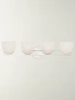 Visual Comfort Signature Carola 4-light Bath Sconce By Aerin In Polished Nickel