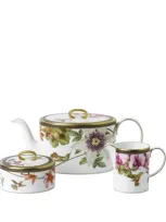 Wedgwood Hummingbird Fine Bone China 3-piece Tea Set