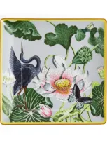 Wedgwood Wonderlust Waterlily Tray In Multi