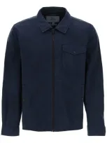 Woolrich Cotton Overshirt For In Blue