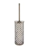 Zodiac Diamond Toilet Brush Holder In Gold