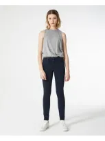 Ag Farrah High Rise Ankle Skinny Jeans In Blue Above