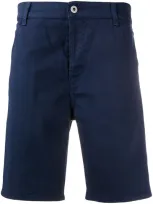 Dondup Gaubert Stretch Fit Chino Shorts In Blue