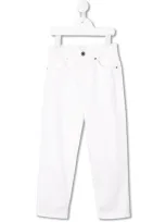 Burberry Kids' Relaxed Jeans In White