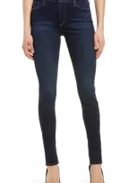 Ag Farrah High Waist Ankle Crop Skinny Jeans In Castle Rock