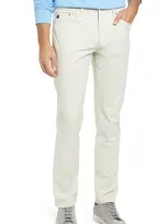 Vineyard Vines Breaker Flat Front Straight Leg Stretch Cotton Pants In Stone